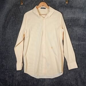 G/fore Golf Stretch Vertical Stipe Button Down Mens Office Professional Xl